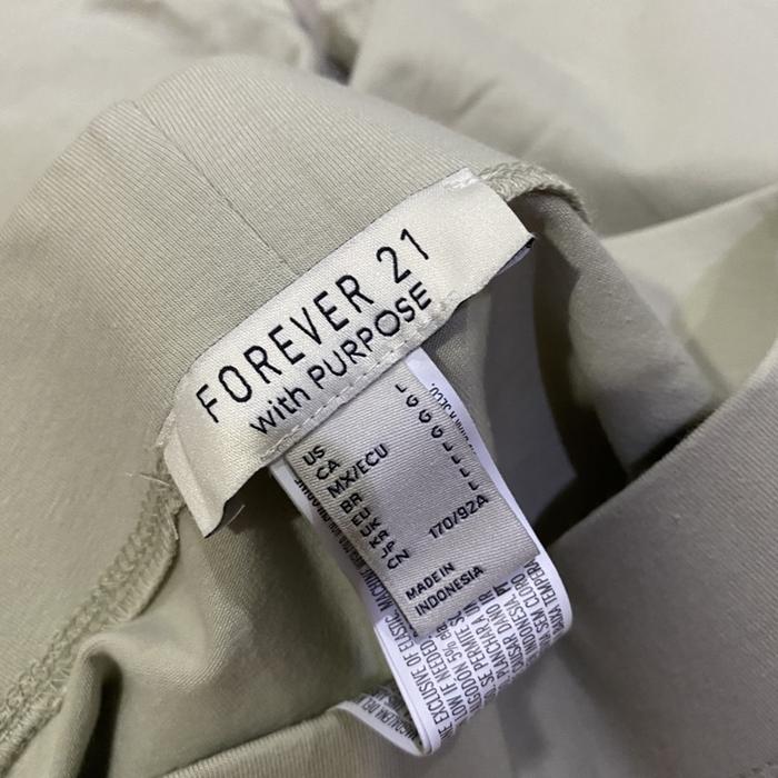 Forever 21 High Rise Yoga Shorts F21 HW Biker Short Gym Celana Highwaist Legging Pendek Highwaisted