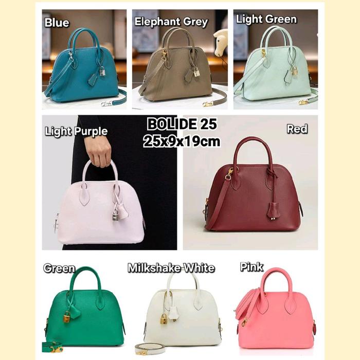 TAS WANITA SELEMPANG HANDBAG HANDLE 25cm