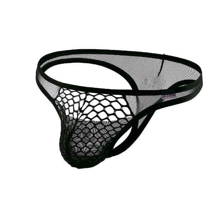 Brave Person Bikini Thong Mesh Fabric Celana Dalam Pria