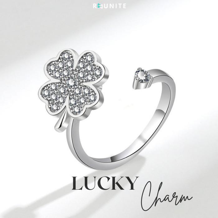 Reunite Jewelry - Cincin Wanita Anxiety Ring - Lucky Charm
