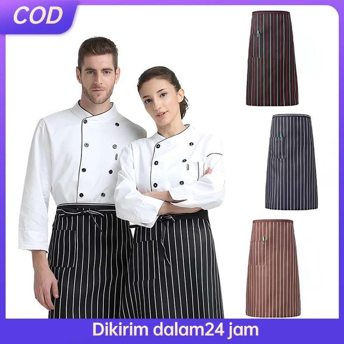Apron Masak Setengah Badan Apron Celemek Masak Celemek Dapur Celemek Masak Koki Apron Half Body Apro
