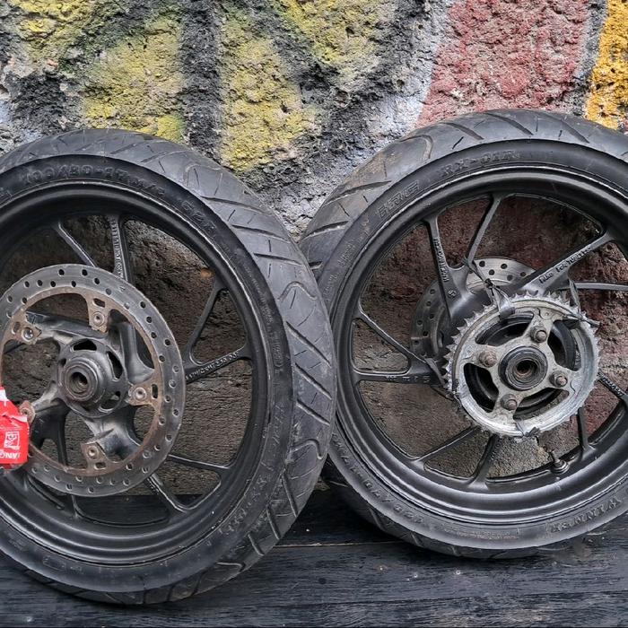 Velg Cbr 150 r facelift cb 150r face lift pelek racing palang original ori copotan standar kelengkap