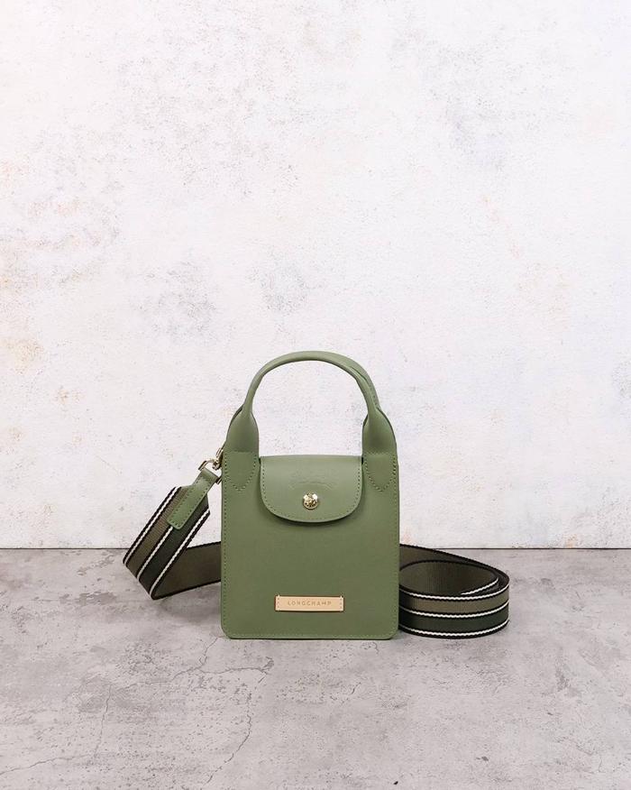 Longchamp Le Pliage Xtra Leather XS Totebag Laurier