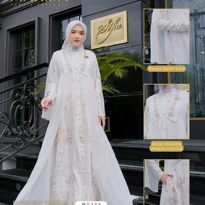 GRAND MAHIDA BY MYZTA Wanita Pasangan Gamis Koko Couple Setelan Lebaran