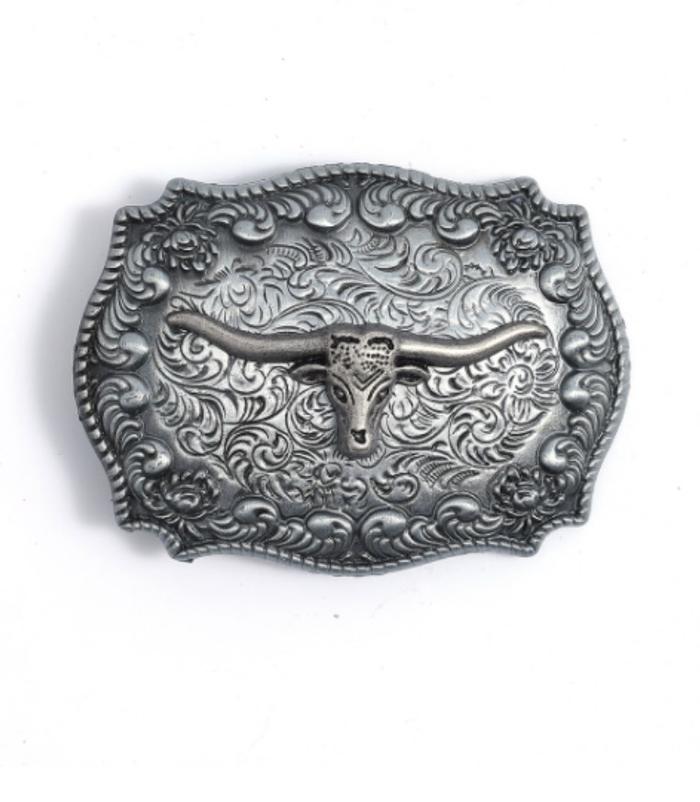 Import BUCKLE GESPER KEPALA SABUK COWBOY WESTERN BYSON BULL
