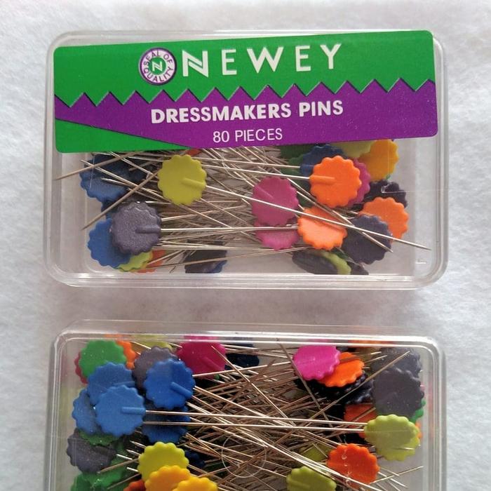 Jarum Pentul Bunga Newey - Kotak Mika (80 pcs)