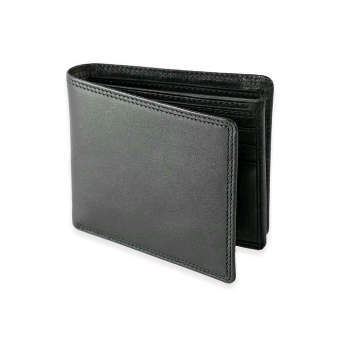 GA Light Dompet Merek GA Light Original Kulit Asli Hitam dengan Desain Minimalis dan Fungsional