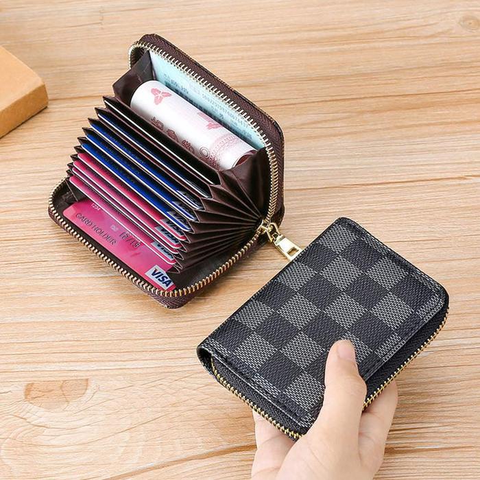 Dompet Travel Dompet Koin Mini / Dompet Kecil Ritsleting Ganda Wanita Eropa Dan Amerika Serikat