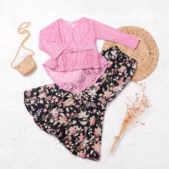 Baju Set Kebaya Brokat Anak Model Exis 3 - 12 Tahun - Fashion Anak