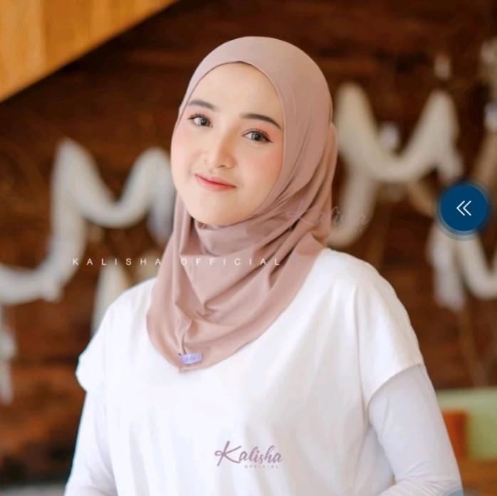 Hijab bergo sport zarra non pet / Hab bergo olahraga instan jersey premium by khalisa Muslim