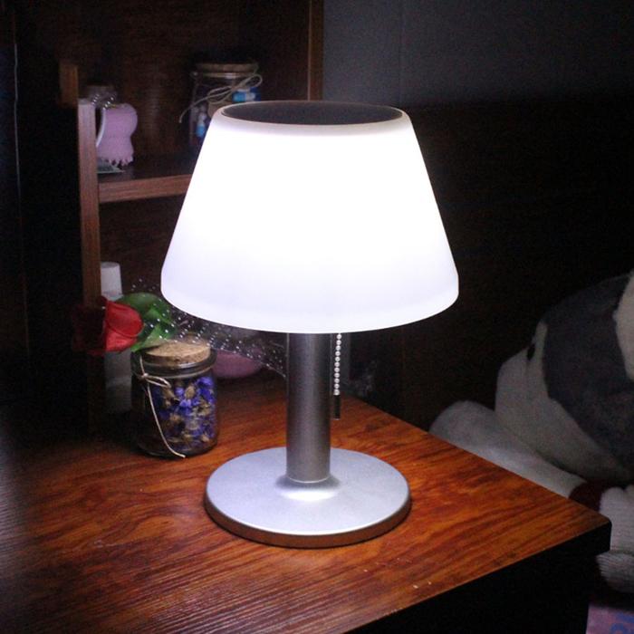 Dimmable Solar Led Table Lamp Open Air Restaurant Party Decor Lamp