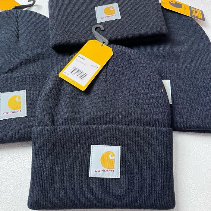 Carhartt Knit cuffed beanie / Kupluk ( Black ) original