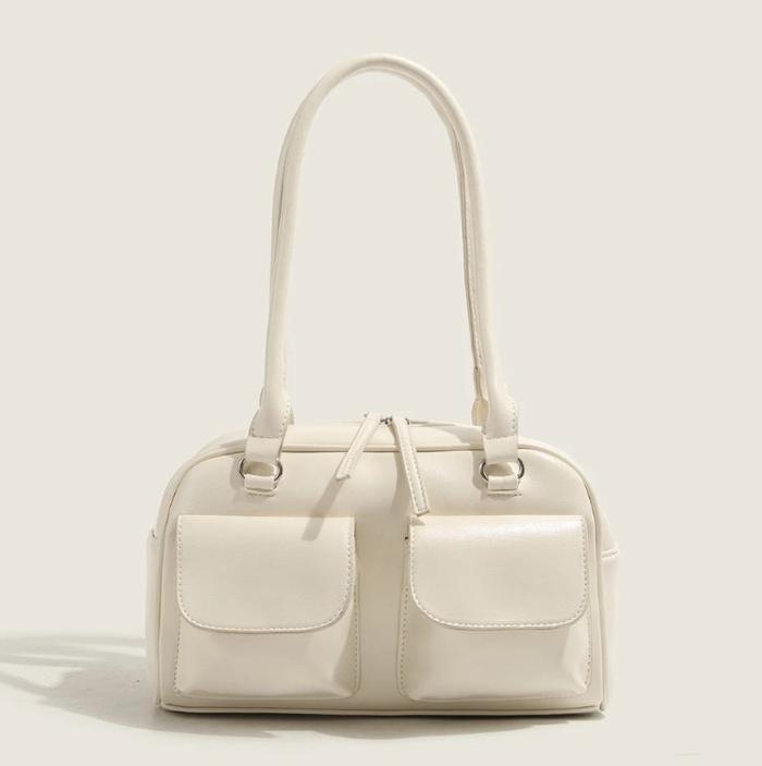 LOUI STUDIO tas bernadya 2 kantong putih samo ondoh bag tas selempang korea style local brand bag ol