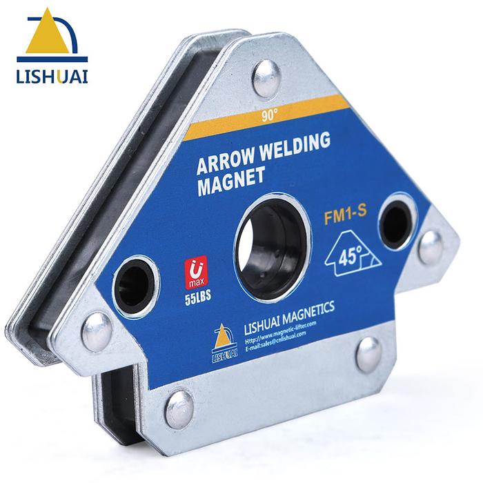LISHUAI New 3''/4''/5'' Double Strong Arrow Welding Magnet/ Ferrite