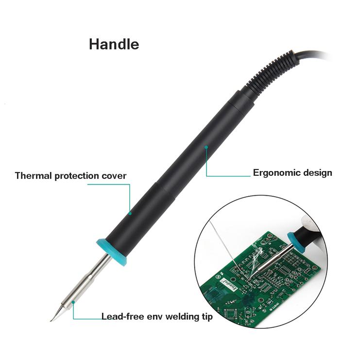 Cepat TS1200A Cerdas Bebas Timah Solder Stasiun Udara Panas Solder