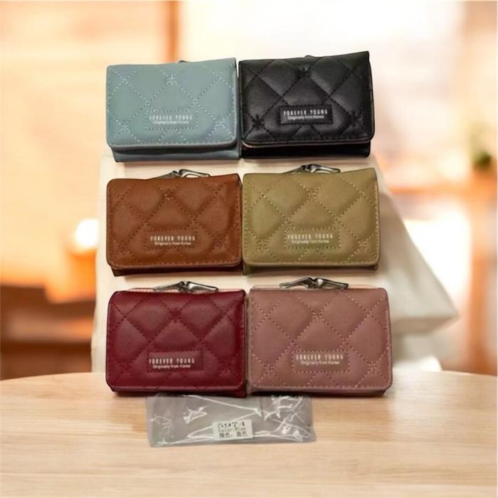 Forever Young Dompet Kecil Wanita Lipat Behel Mini Model Lipat Behel Forever Young Dompet Lipat Behe