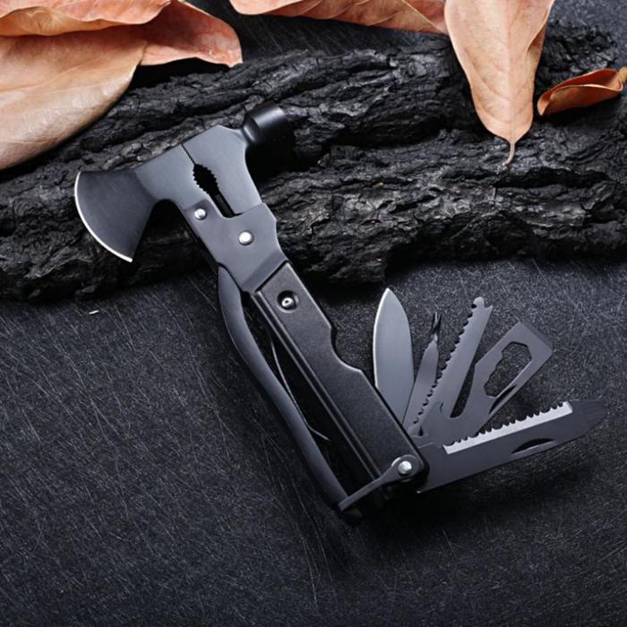 Multifunctional Small Axe Hammer Camping Pocket Knife