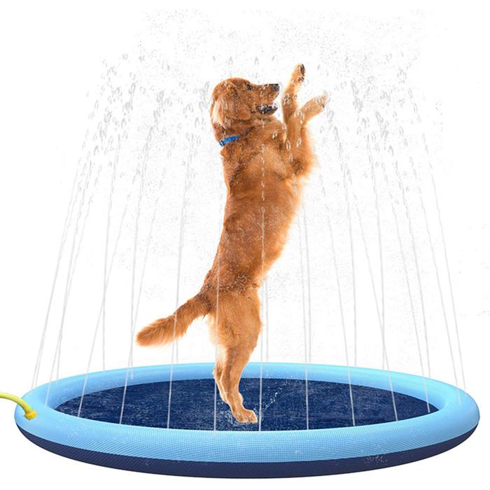Pet Sprinkler Pad Play Cooling Mat Summer Splash Play Cooling Mat