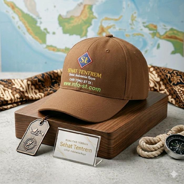 Topi ST Sehat Tentrem - Kualitas Terbaik untuk Indonesia Raya