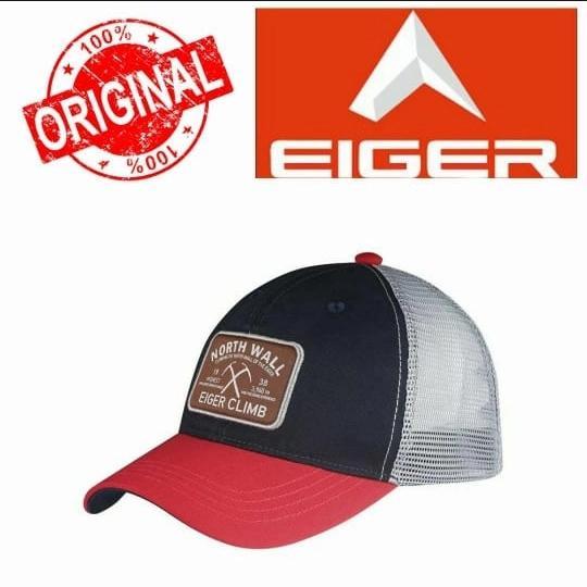 Topi Eiger North wall cap original Topi trucker Topi jaring