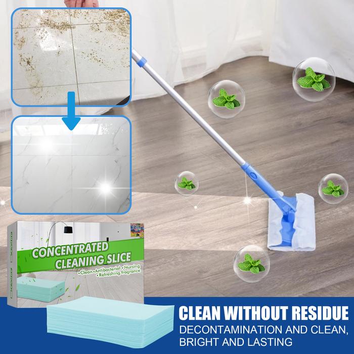 200PCS Floor Cleaner Sheet Mopping The Floor Floor Cleaning Household