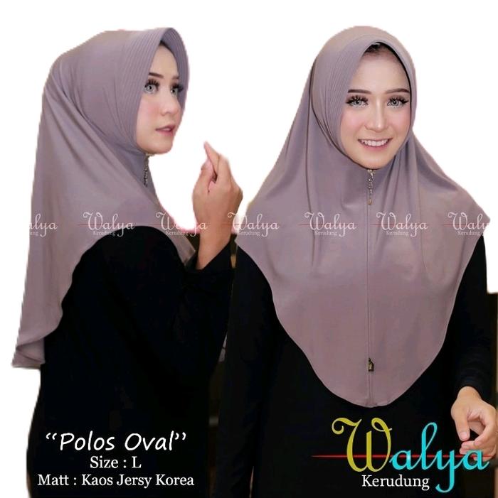 walya/ hijab bergo instan L Kerudung Wanita Muslim