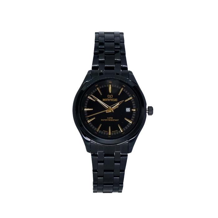 Mirage Watch - Jam Tangan Wanita Hitam Trendy Casual Anti Karat 8754 / 8893