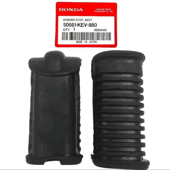 Karet Step Depan Original Supra X Lama / Supra FIT / Supra XX KEV Original Honda Foto Motor Asli