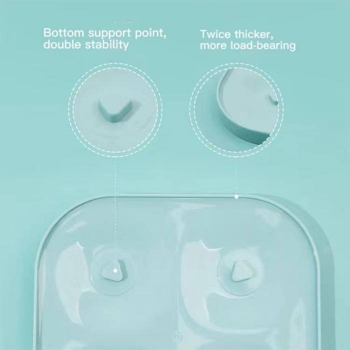 Blue New Bottle Dry Rack Baby Bottle Drain Drying Racks Blue  Baby