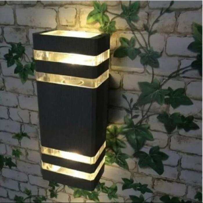 Lampu dinding outdoor hias Taman Housing Kap Lampu Dinding Rumah Minimalist