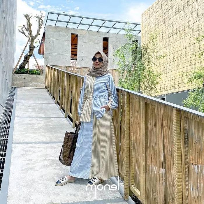 [MONEL] Urban Stripe Monel (ATASAN)BY KENES