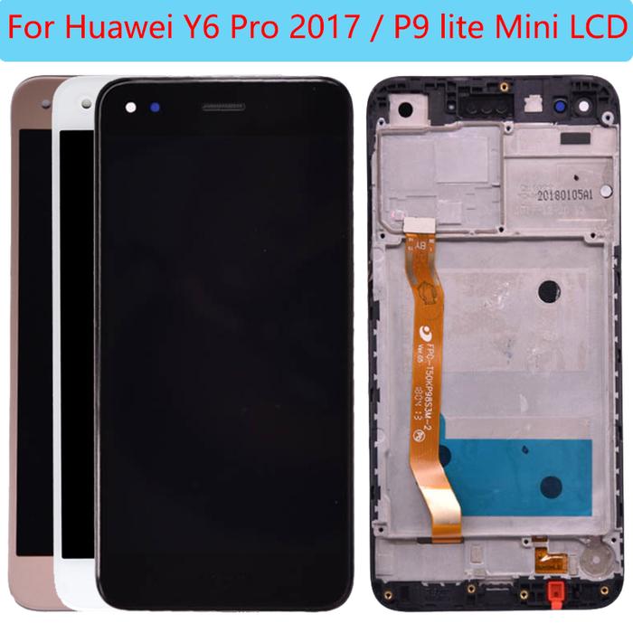 AAA Quality Y6 Pro 2017 LCD For Huawei P9 Lite Mini LCD Screen With