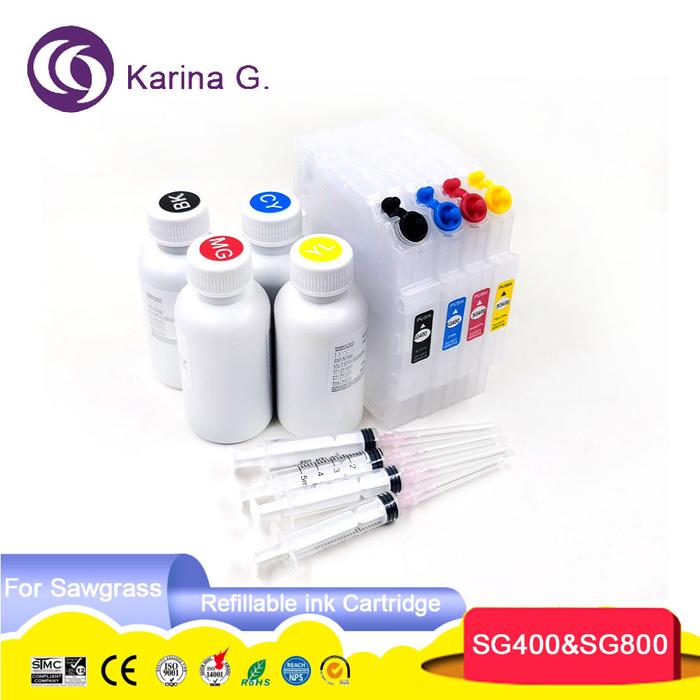 Premium Sublimation Color Refillable Ink Cartridge SG400 SG800 for