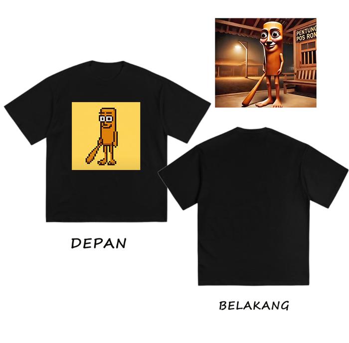 Kaos Jkt48 Baju Kaos Sablon Desain Sendiri Anak Motif Tung Tung Tung Sahur Logo Nama Kata Kata Tulis