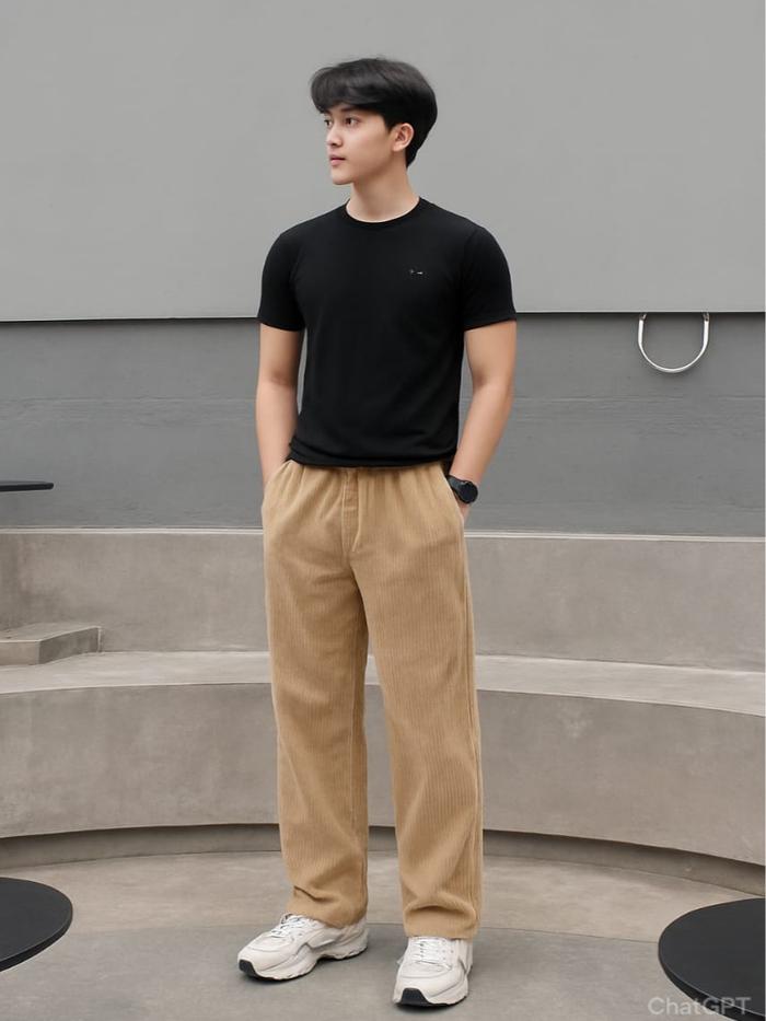 Celana Pria Model Skena Bahan Codoray Celana Panjang Pria Terbaru untuk Tampilan Modern