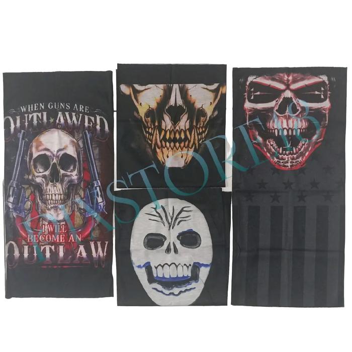 Buff Tengkorak / Masker Tengkorak / Buff Masker Eyewear Sunglasses Aksesoris