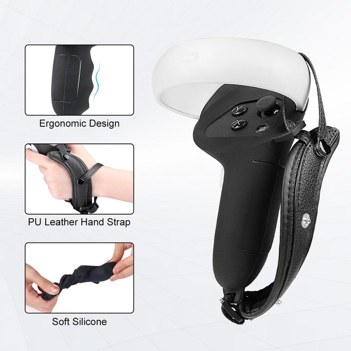 Silicone Accessories for Meta Oculus Quest 2 Protective Case Set