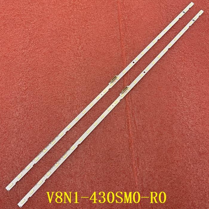LED Strip For Samsung UE43RU7105K UE43NU7025 UE43NU7190U UE43NU7025K UE43RU7100 UE43RU7200 UE43NU712