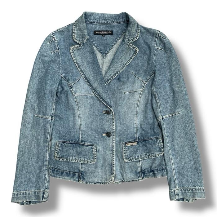 Vintage Marithe Francois Girbaud Denim Blazer Jacket