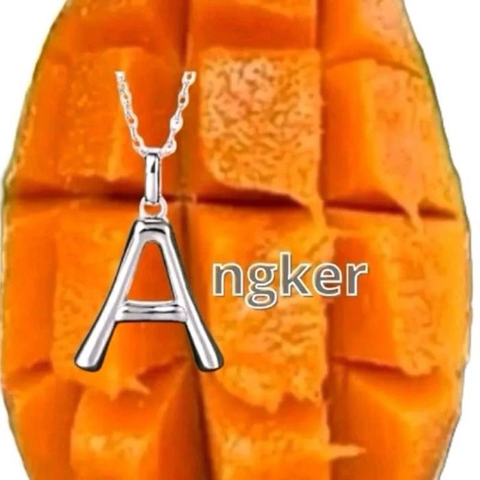Kalung Liontin Angker Mangga Stainless Steel