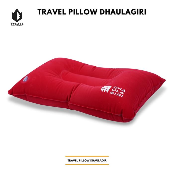 Bantal Tiup Dhaulagiri Size 48 x 28 cm - Bantal Tiup - Bantal Angin - Bantal Travel - Bantal Camping