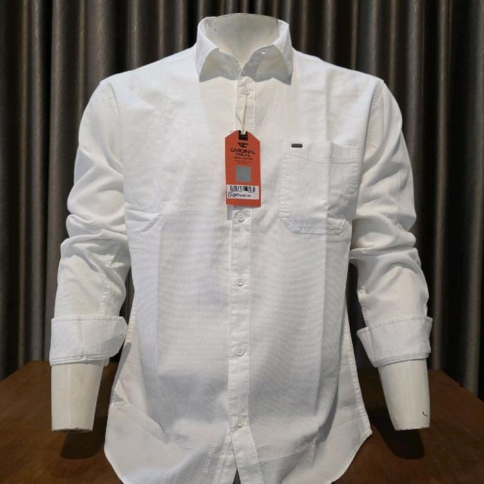 Kemeja Pria Lengan Panjang Cardinal Kasual Premium New Serries Original Keren - 