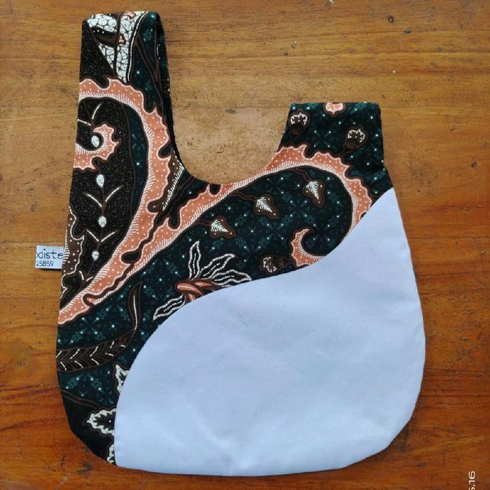 knot bag batik unik /tas kain tanggung / tas handbag Wanita