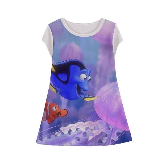 Baju Dress Tunik Anak Finding Nemo - KRG Finding Nemo-5