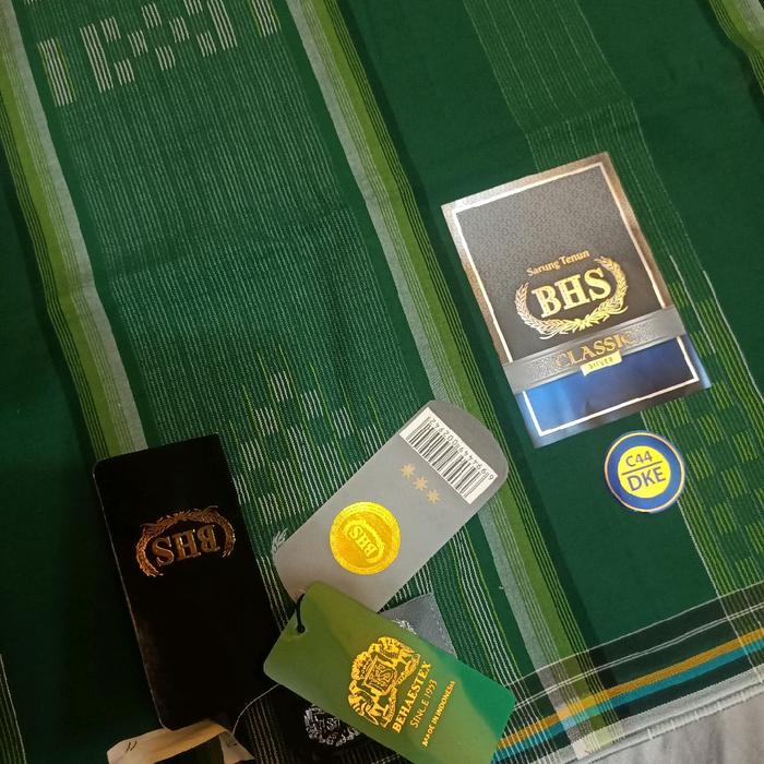 HIJAU SARUNG BHS CLASSIC SILVER DKE