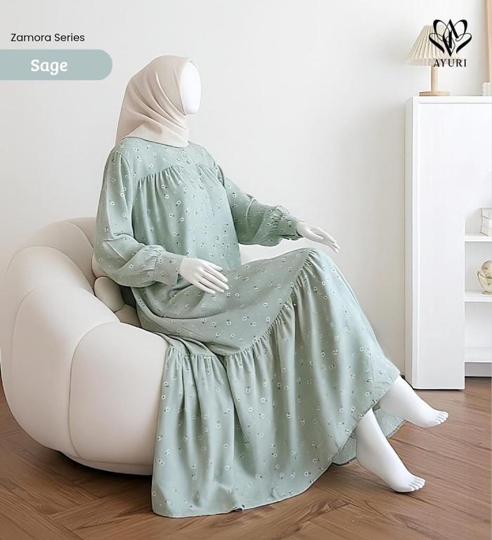 atelier angel GAMIS Rayon viscose premium zamora by ayuri | atelier Angelina | ditsy | zizara | kari