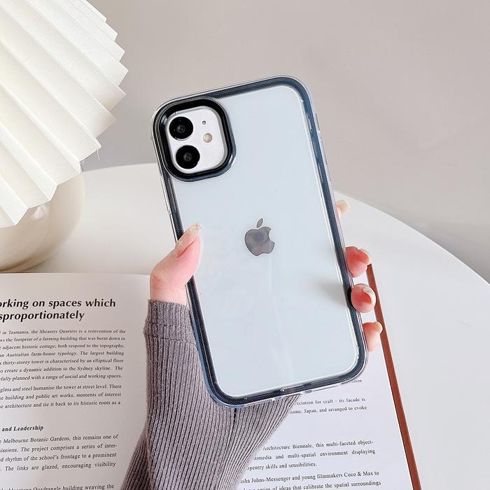 3IN1 CASE SAMSUNG S21 FE S20 FE ZTE BLADE A71 Casing 3 IN 1 Bening Macaron Case Shockproof Soft Cove