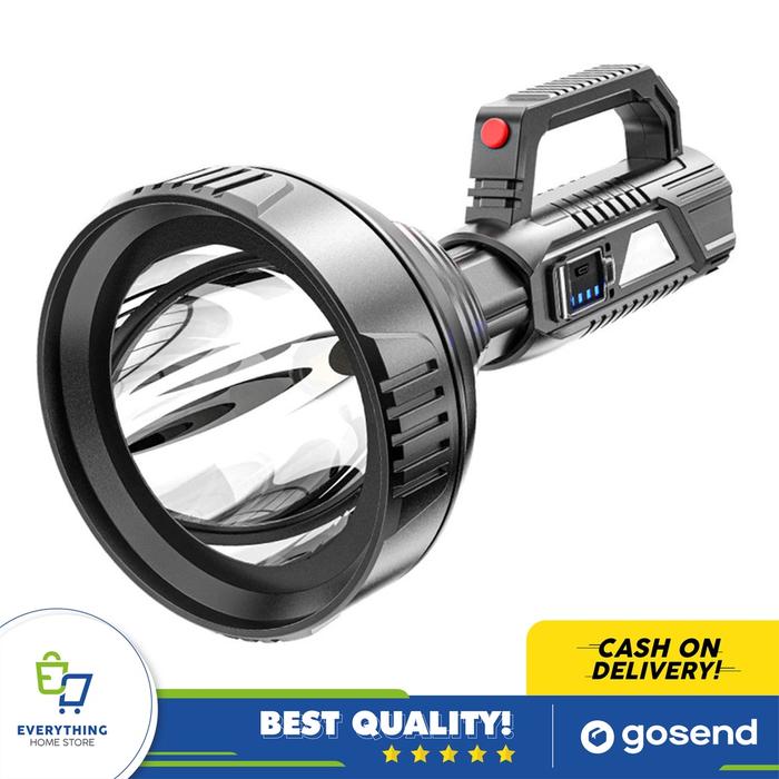 Senter LED Ryzen Super Terang PREMIUM