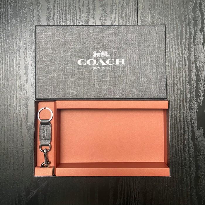 Kotak Box Coach Wallet Black Original - Kotak Dompet Hitam