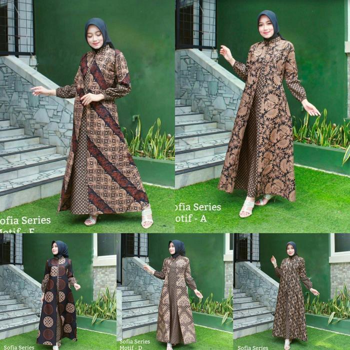 Terbaik Best Seller gamis batik - baju gamis batik wanita model terbaru2020 Terimakasih